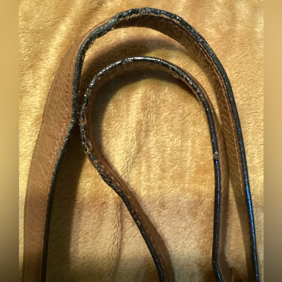 Michael Kors Pebbled Leather Drawstring Tassel Camden Hobo Shoulder Handbag - Picture 13 of 16